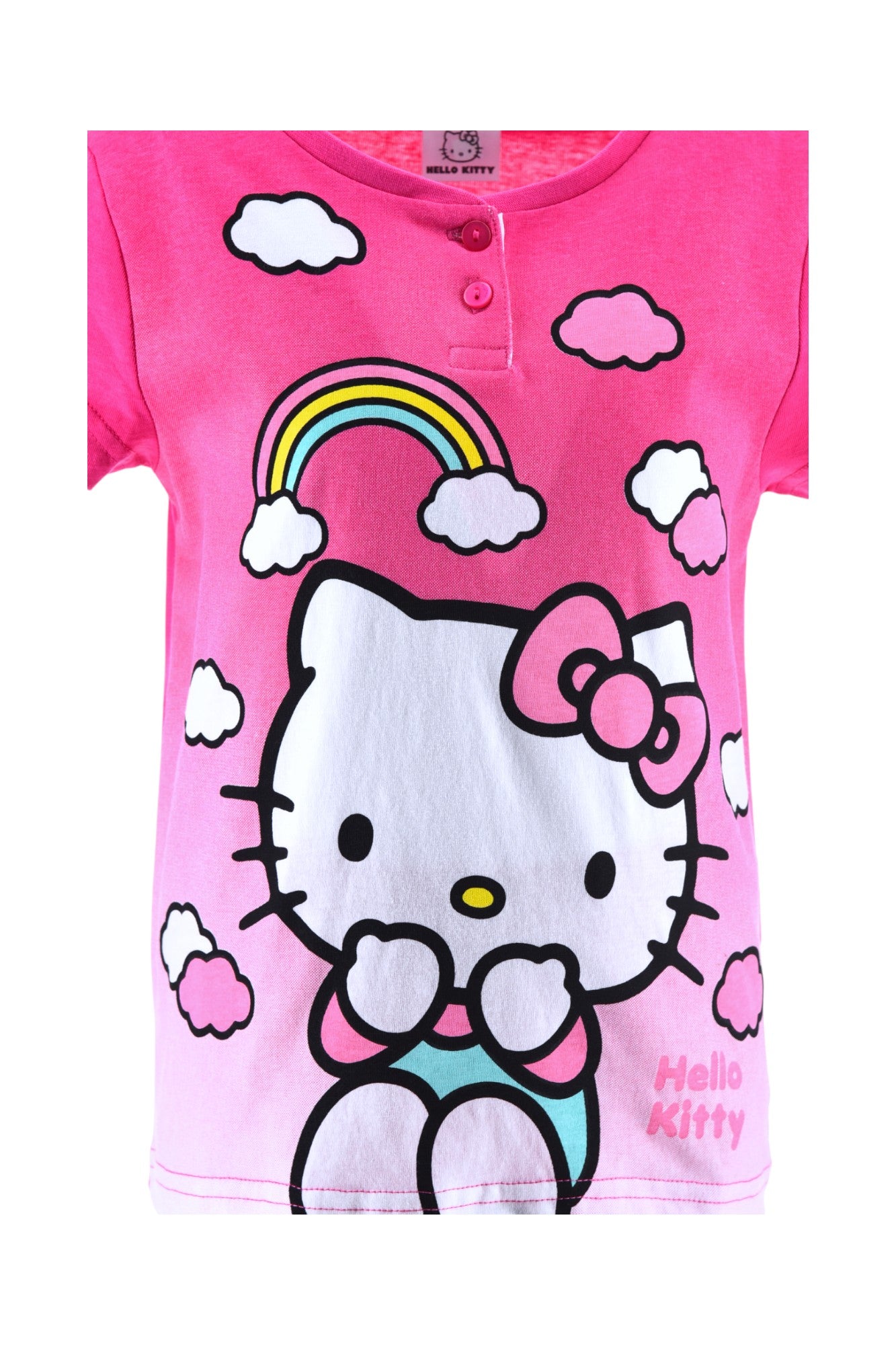 Hello Kitty Schlafanzug kurz - Shorty für Mädchen Gr. 98 - 128 cm