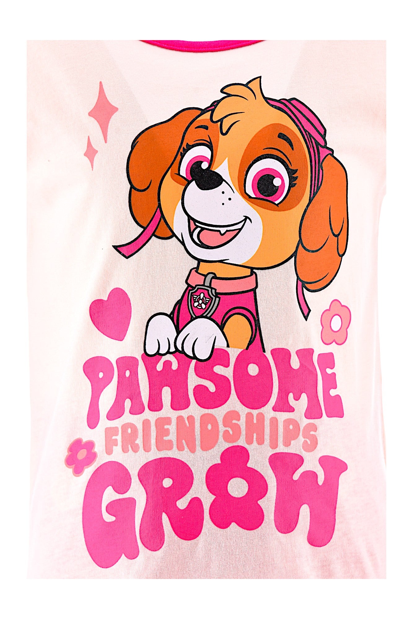 Paw Patrol Skye Schlafanzug kurz - Shorty für Mädchen Gr. 98 - 116 cm