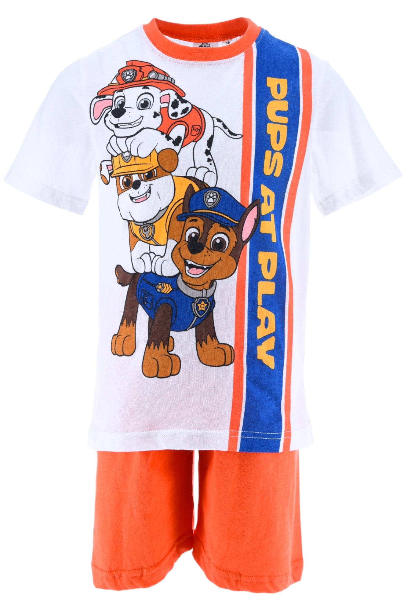 Paw Patrol Schlafanzug kurz - Shorty für Jungen Gr. 98 - 116 cm