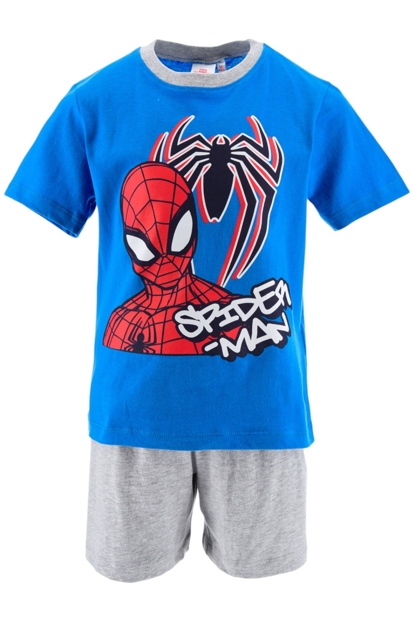Spider-Man Schlafanzug kurz - Shorty für Jungen Gr. 98 - 128 cm