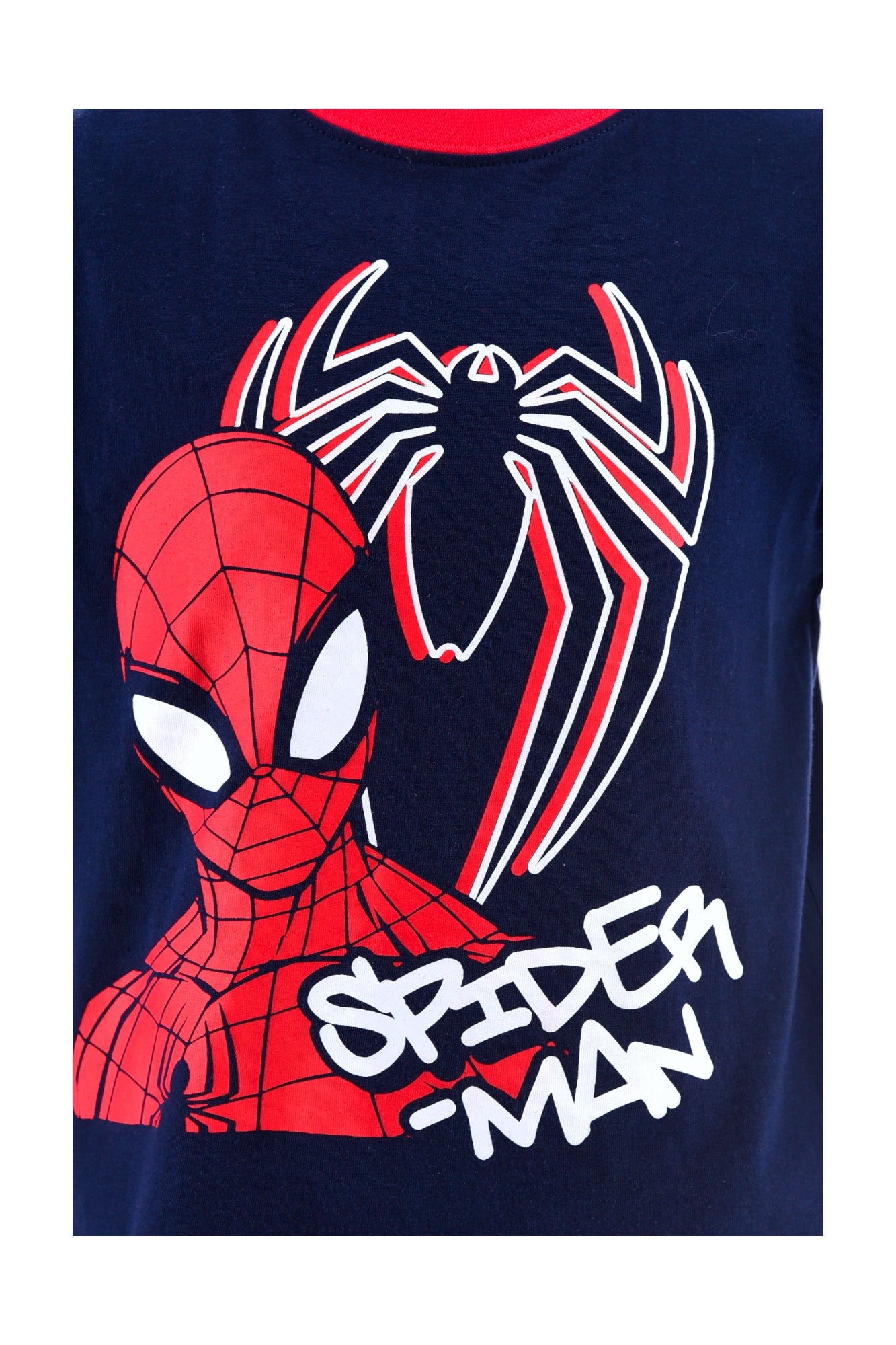 Spider-Man Schlafanzug kurz - Shorty für Jungen Gr. 98 - 128 cm