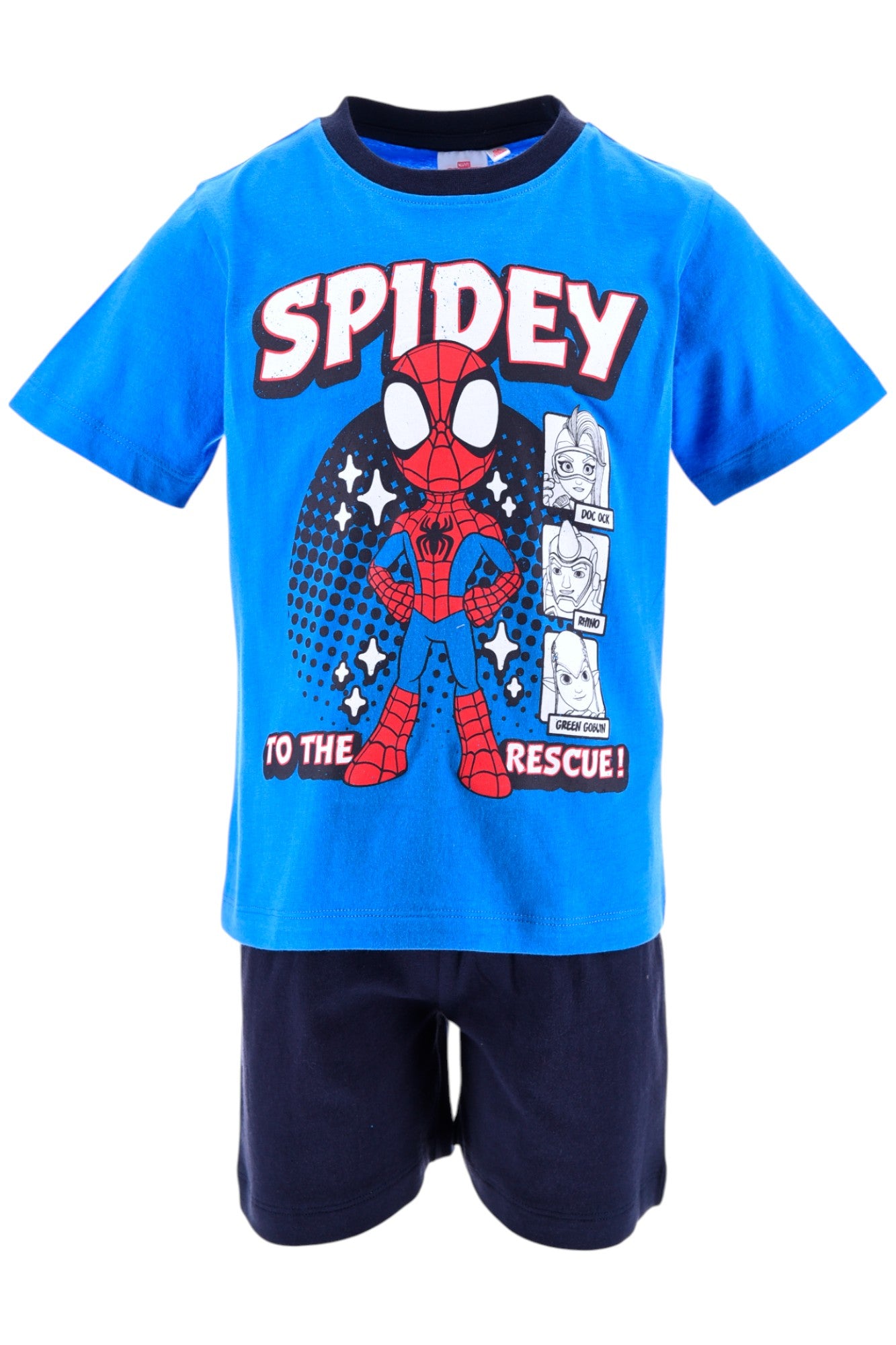 Spidey Schlafanzug kurz - Shorty für Jungen Gr. 92 - 110 cm