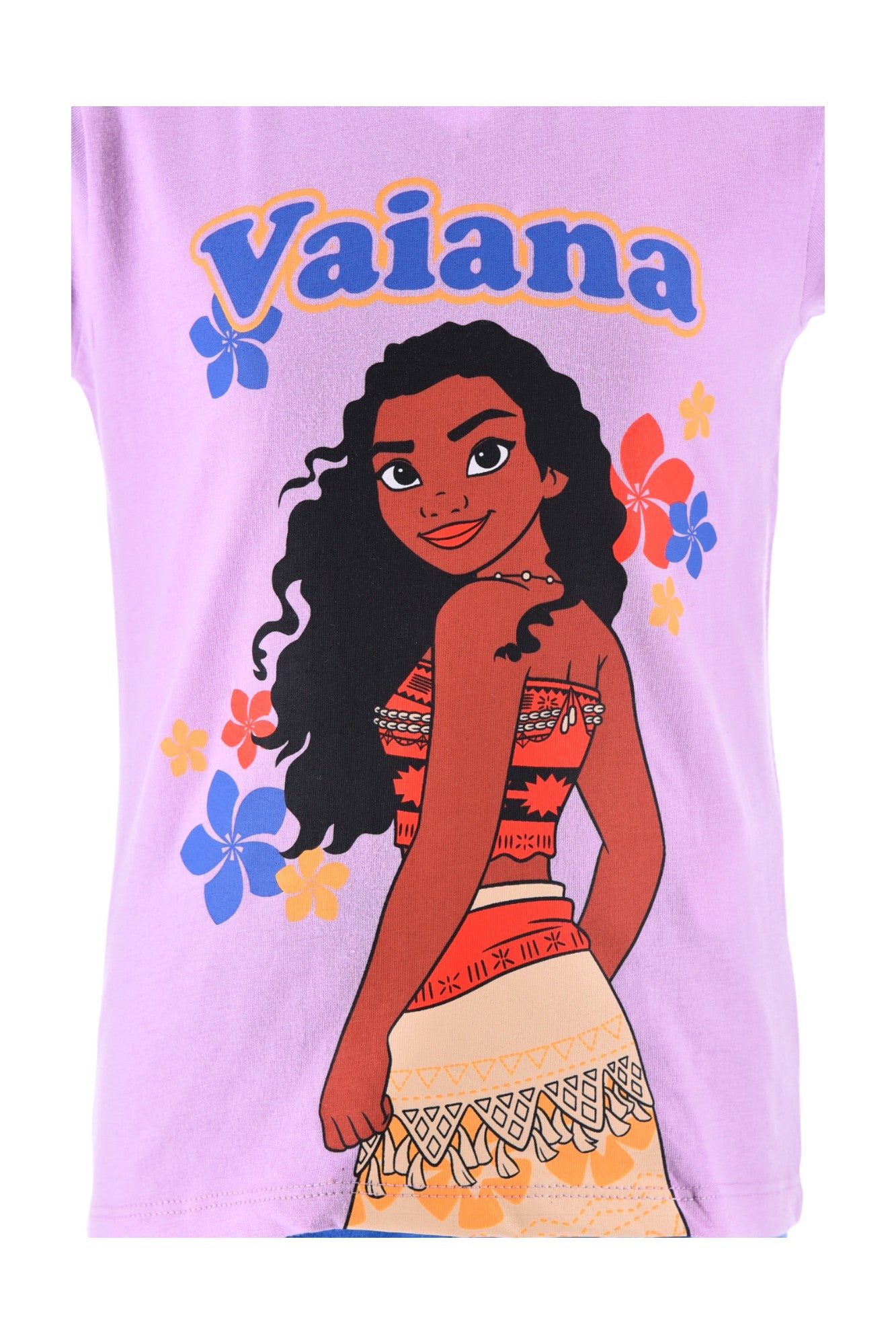Disney Vaiana Schlafanzug kurz - Shorty für Mädchen Gr. 98 - 128 cm