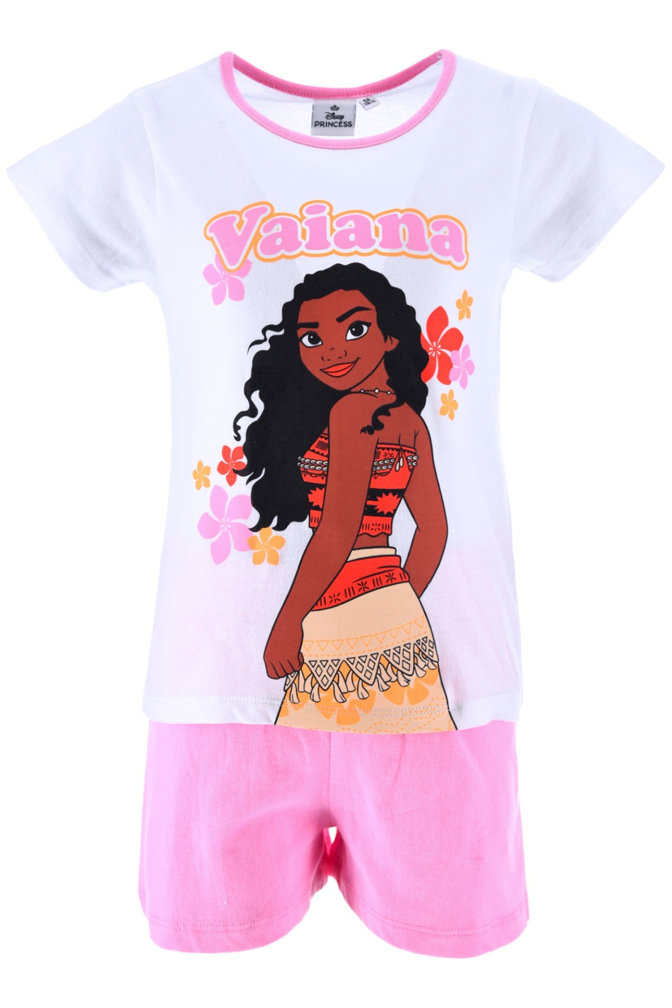 Disney Vaiana Schlafanzug kurz - Shorty für Mädchen Gr. 98 - 128 cm