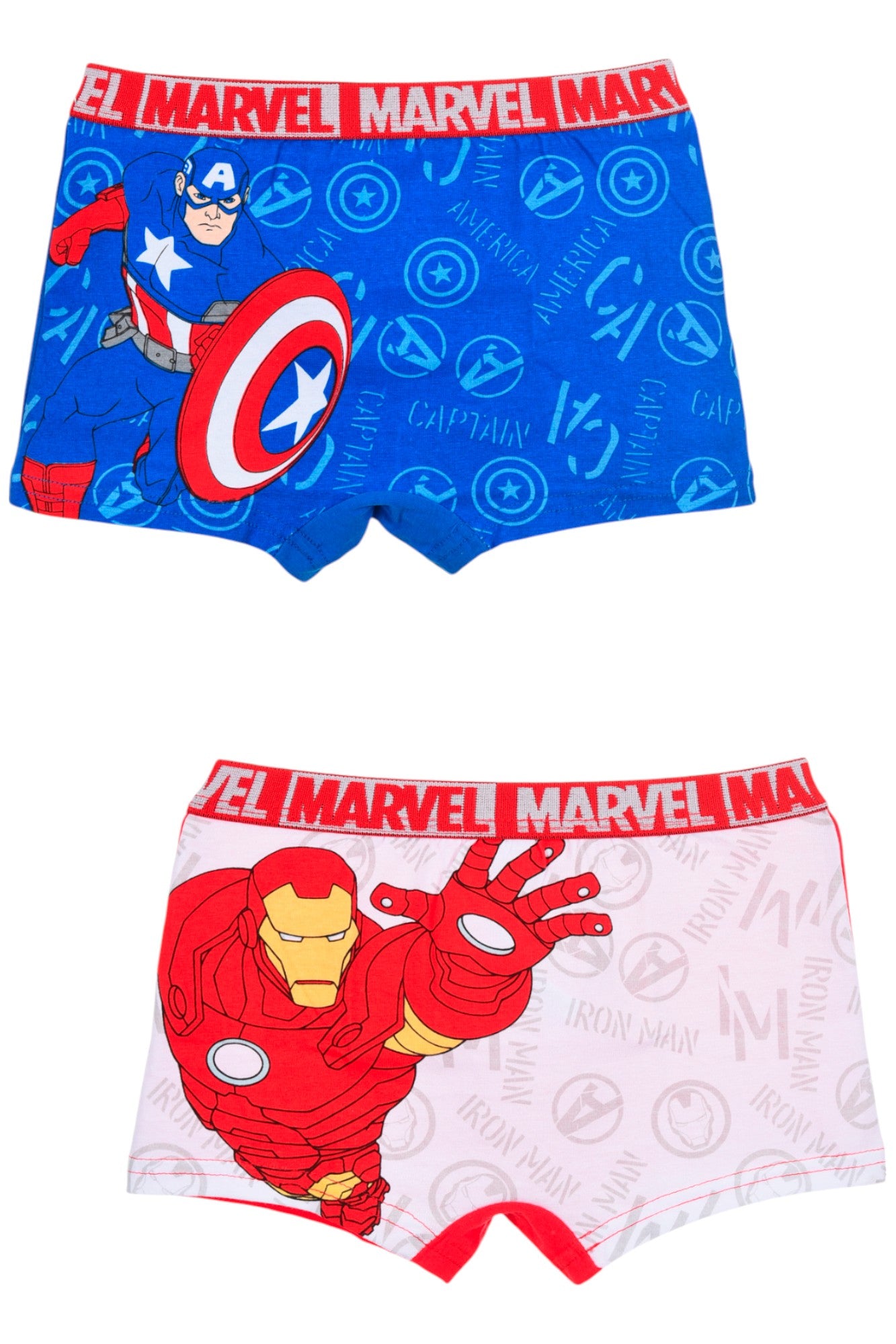 Avengers 4-er Pack Jungen Boxershorts Gr. 104 - 140 cm