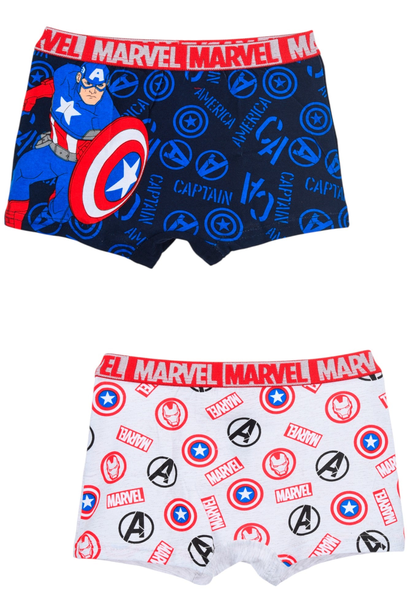 Avengers 4-er Pack Jungen Boxershorts Gr. 104 - 140 cm