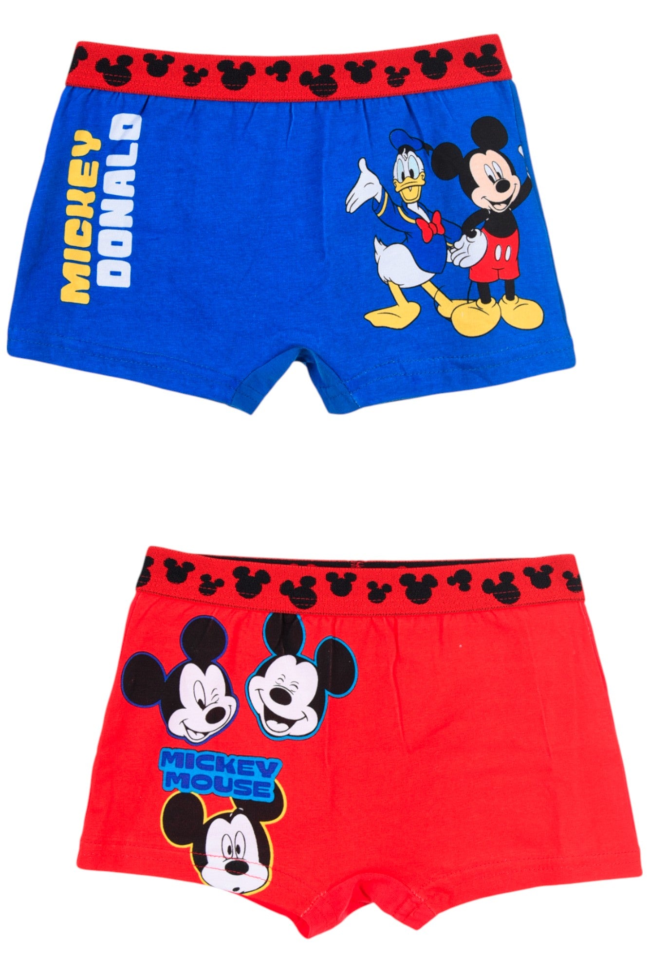 Mickey Mouse 4-er Pack Jungen Boxershorts Gr. 98 - 116 cm