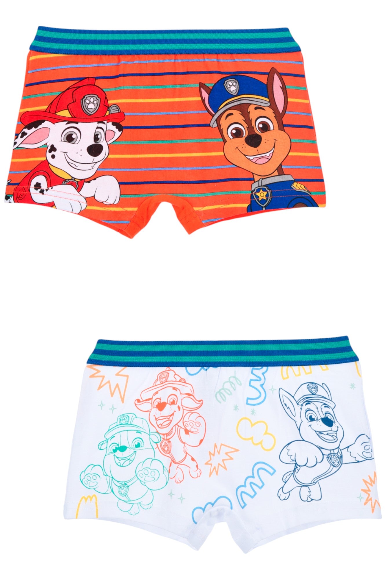 Paw Patrol 4-er Pack Jungen Boxershorts Gr. 98 - 116 cm