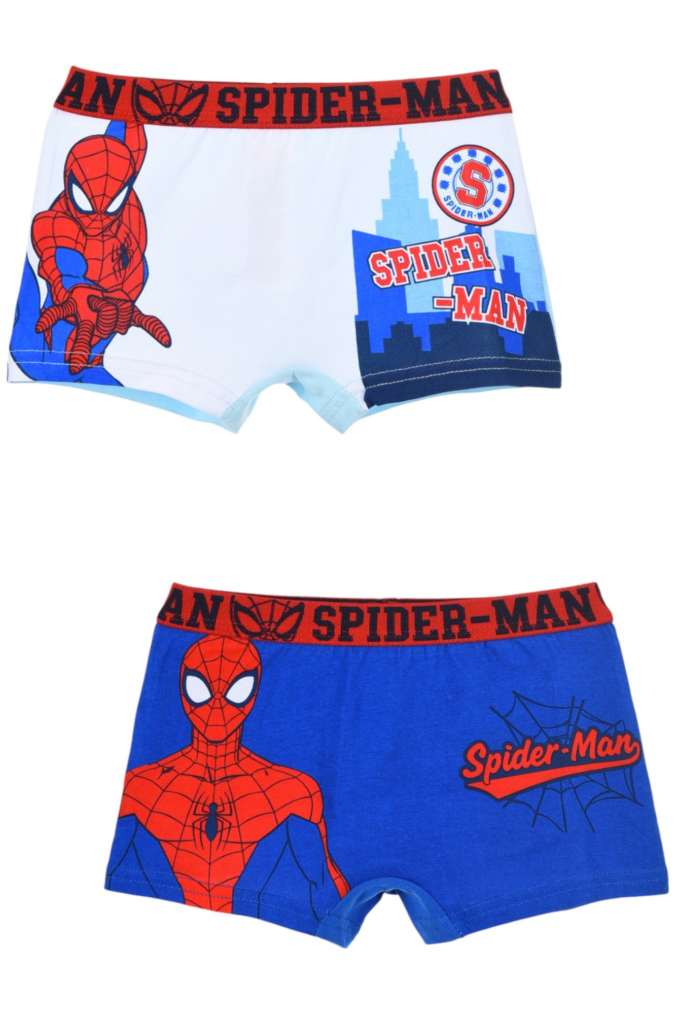 Spider-Man 4-er Pack Jungen Boxershorts Gr. 98 - 128 cm