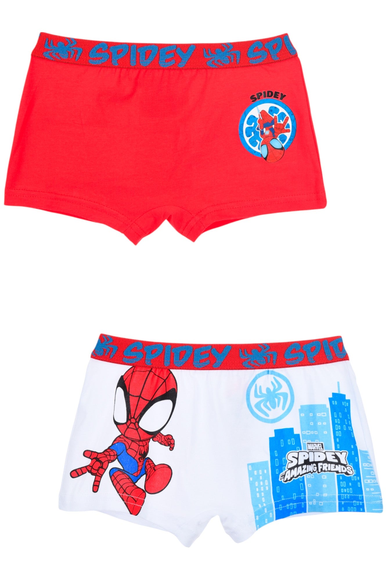 Spidey 4-er Pack Jungen Boxershorts Gr. 92 - 110 cm
