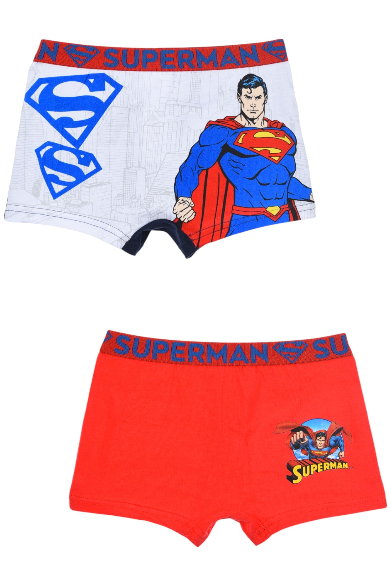 Superman 4-er Pack Jungen Boxershorts Gr. 104 - 140 cm