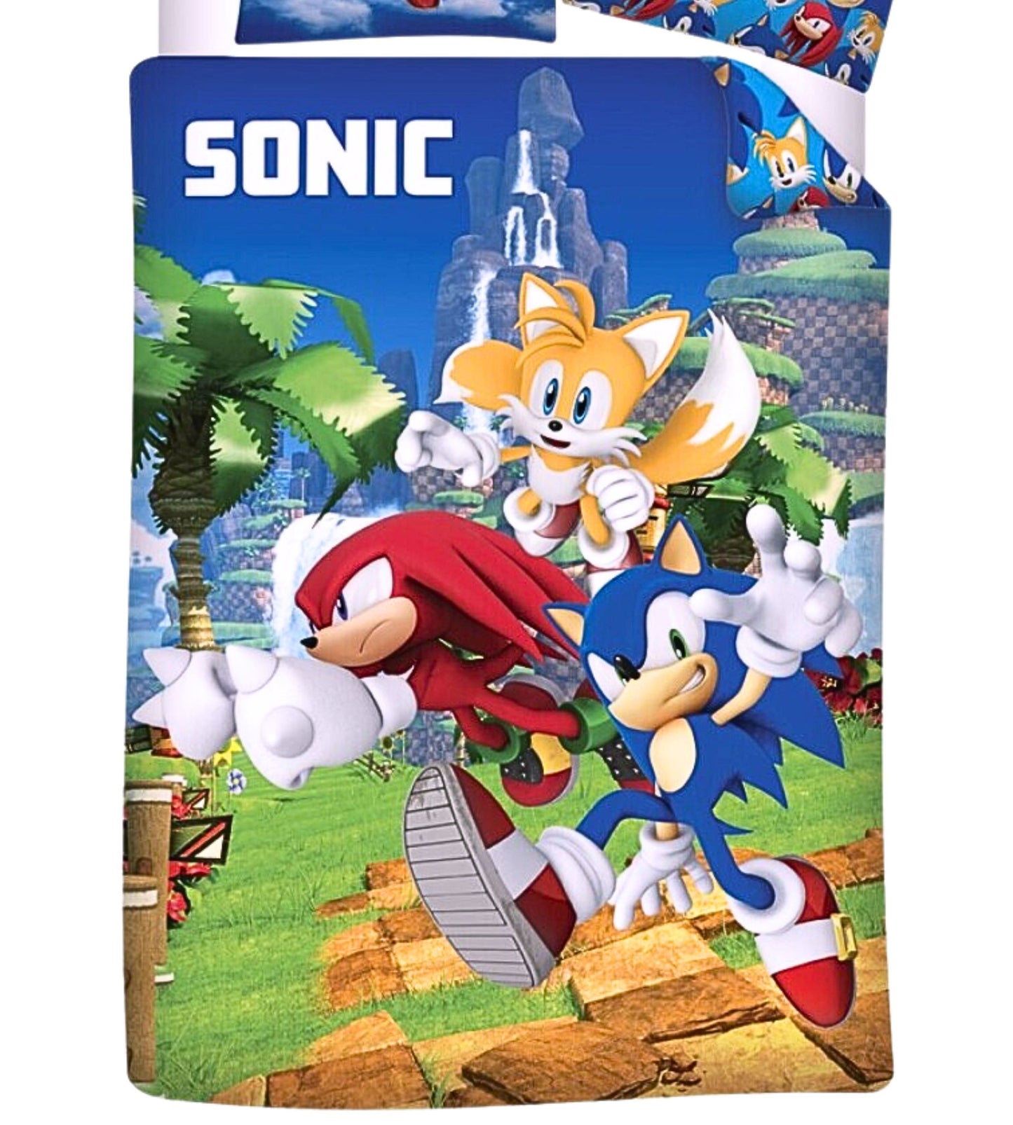 Sonic The Hedgehog Bettwäsche Set 2-tlg. 135-140 x 200 cm
