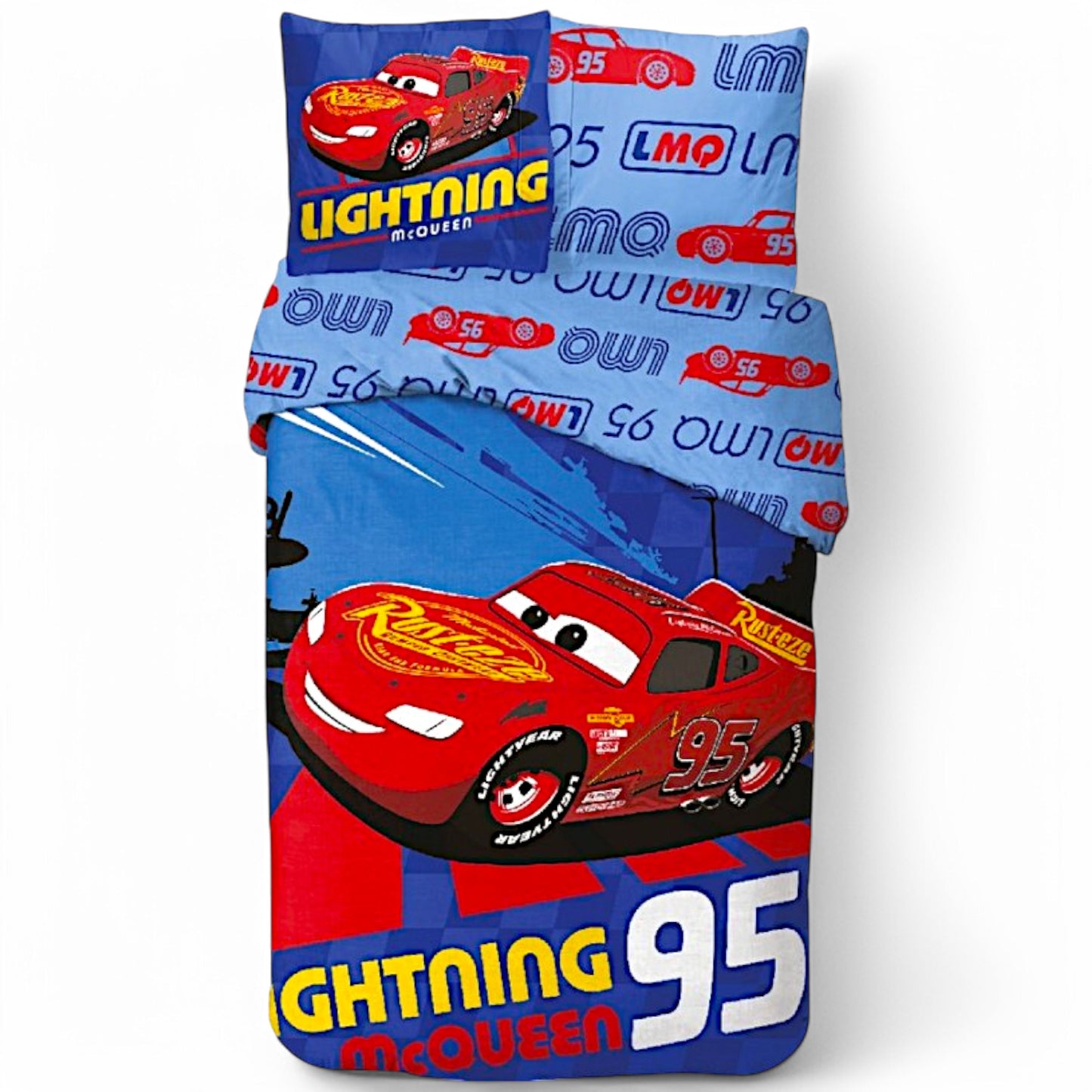 Disney Cars Kinderbettwäsche Set 2-tlg. 135-140 x 200 cm