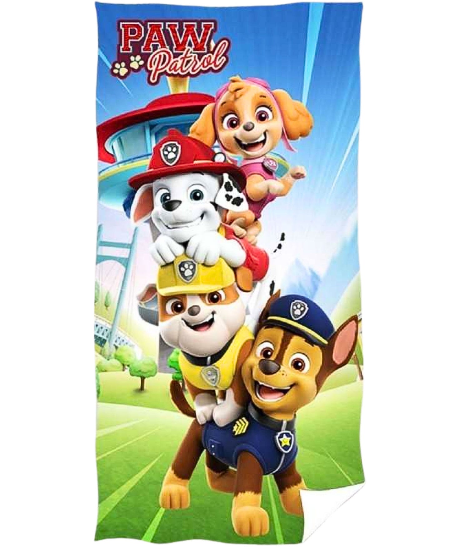 Paw Patrol Bade-/Strandtuch 70 x 140 cm