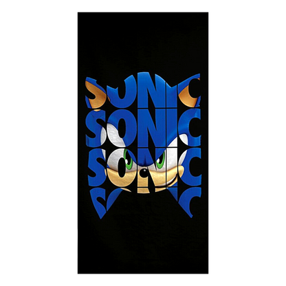 Sonic The Hedgehog Bade-/Strandtuch 70 x 140 cm