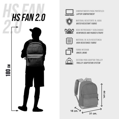 Rucksack Wednesday 31 x 18 x 44 cm
