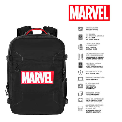 Rucksack Marvel 33 x 23 x 47 cm