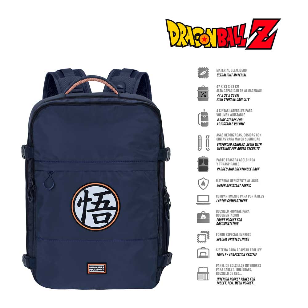 Rucksack Dragon Ball  33 x 23 x 47 cm