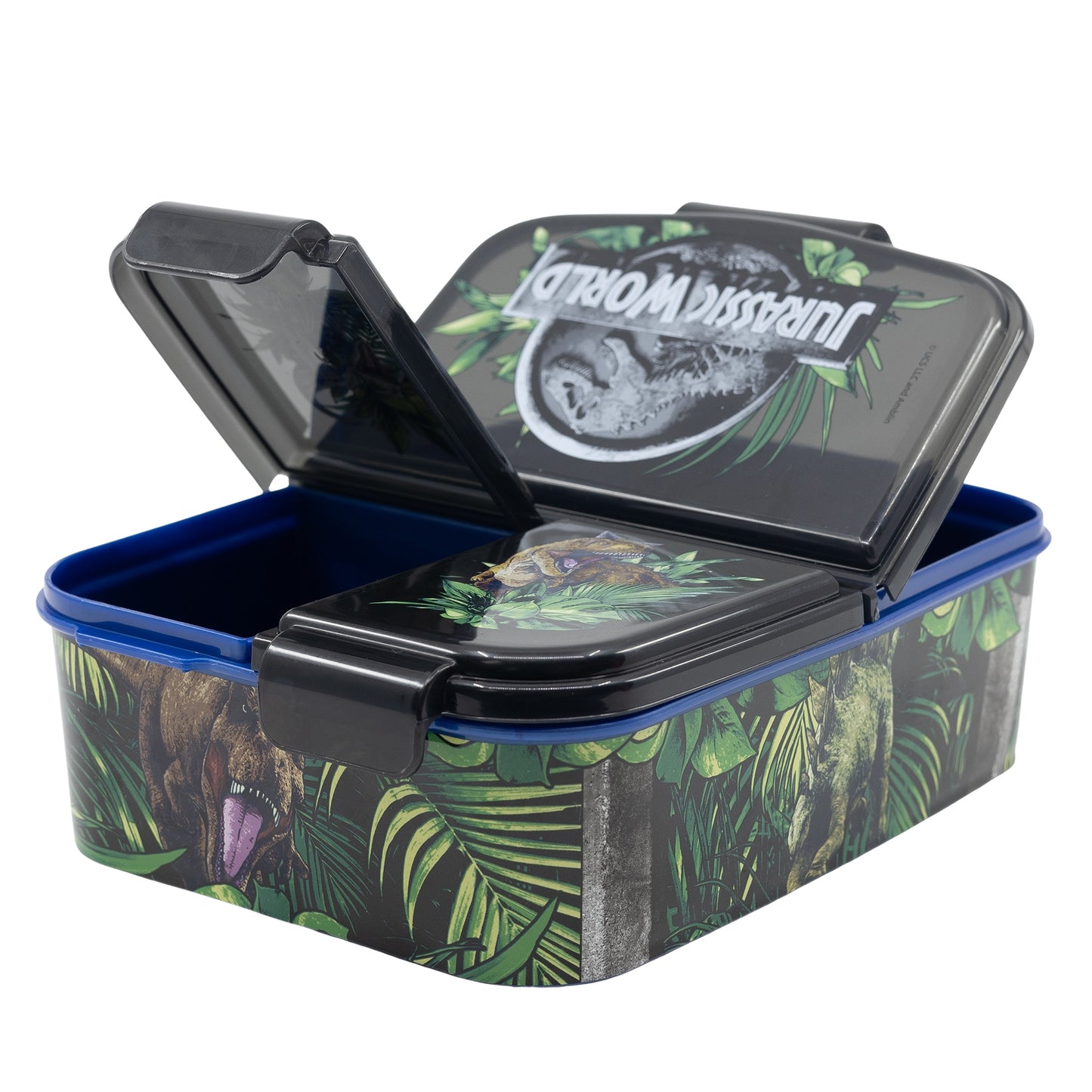 Jurassic World Brotdose mit 3-Fach-Unterteilung
