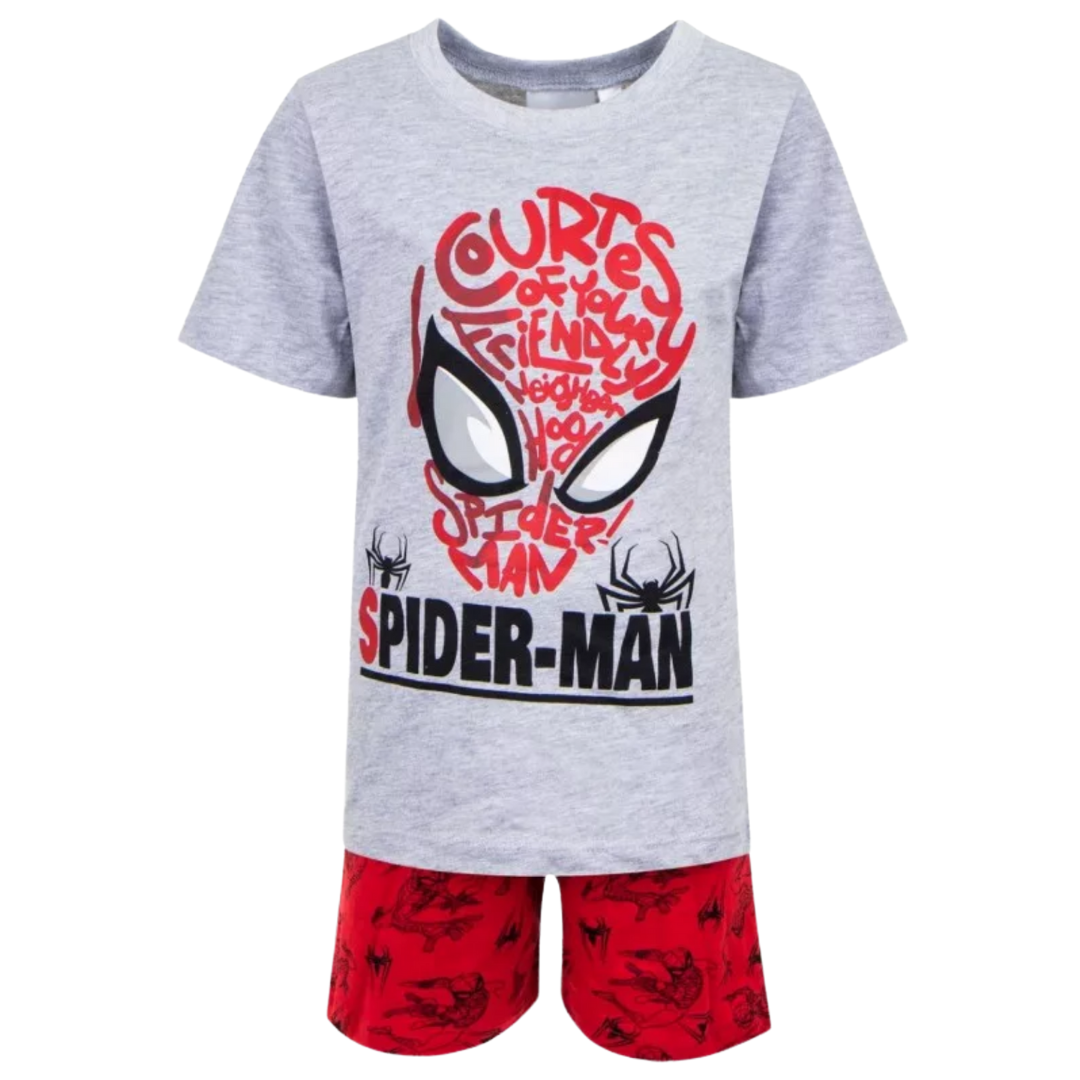Spider-Man Shorty Schlafanzug für Jungen