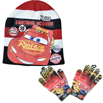 Disney Cars Set Beanie-Mütze & Handschuhe