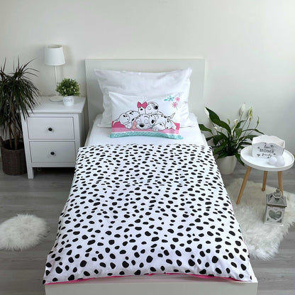 101 Dalmatiner Kinderbettwäsche Set 2-tlg. 100 x 135 cm
