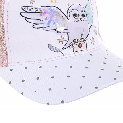 Sommerkappe Harry Potter Hedwig mit Glitzer