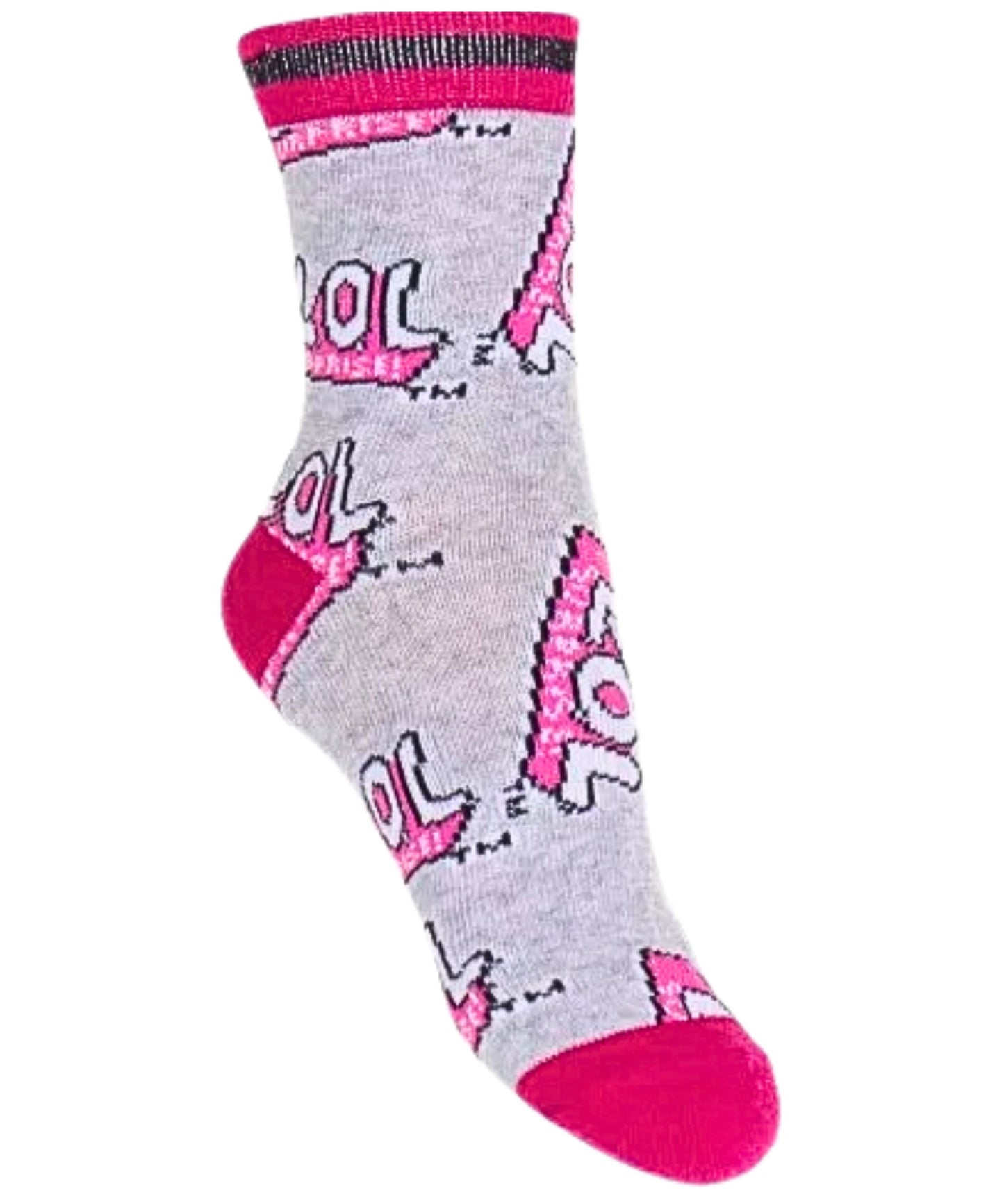 L.O.L. Surprise Kindersocken 3er - Pack Gr. 23-26