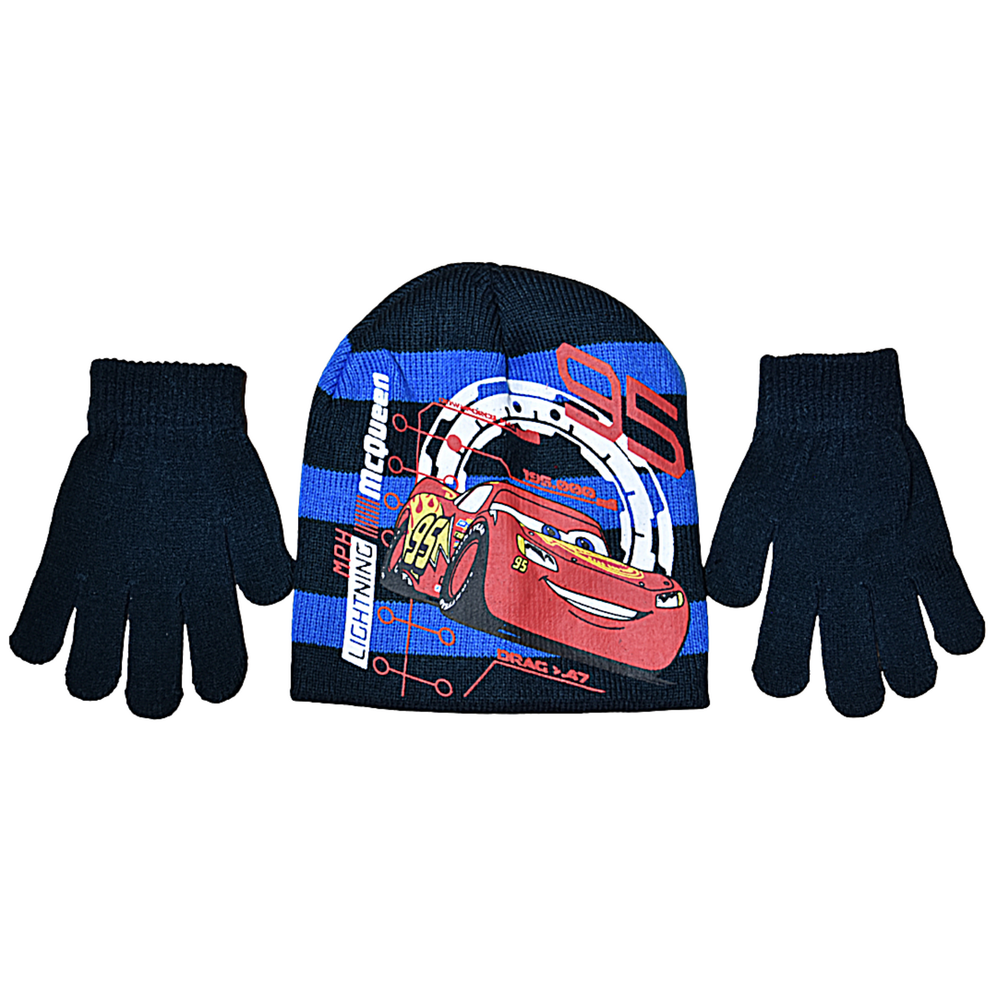 Disney Cars Set Beanie-Mütze & Handschuhe