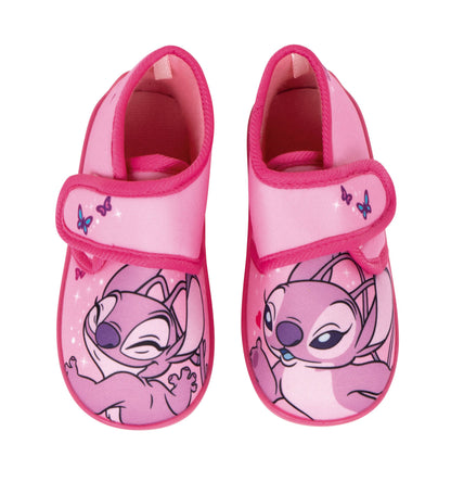 Lilo & Stitch Angel Hausschuhe mit Klettverschluss Gr. 22-27