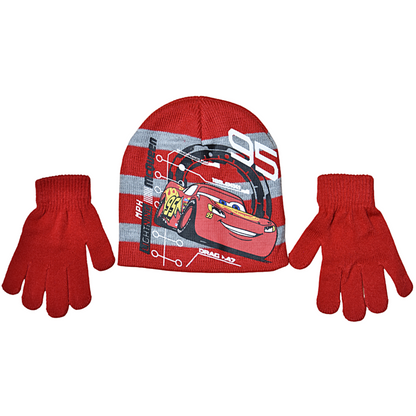 Disney Cars Set Beanie-Mütze & Handschuhe