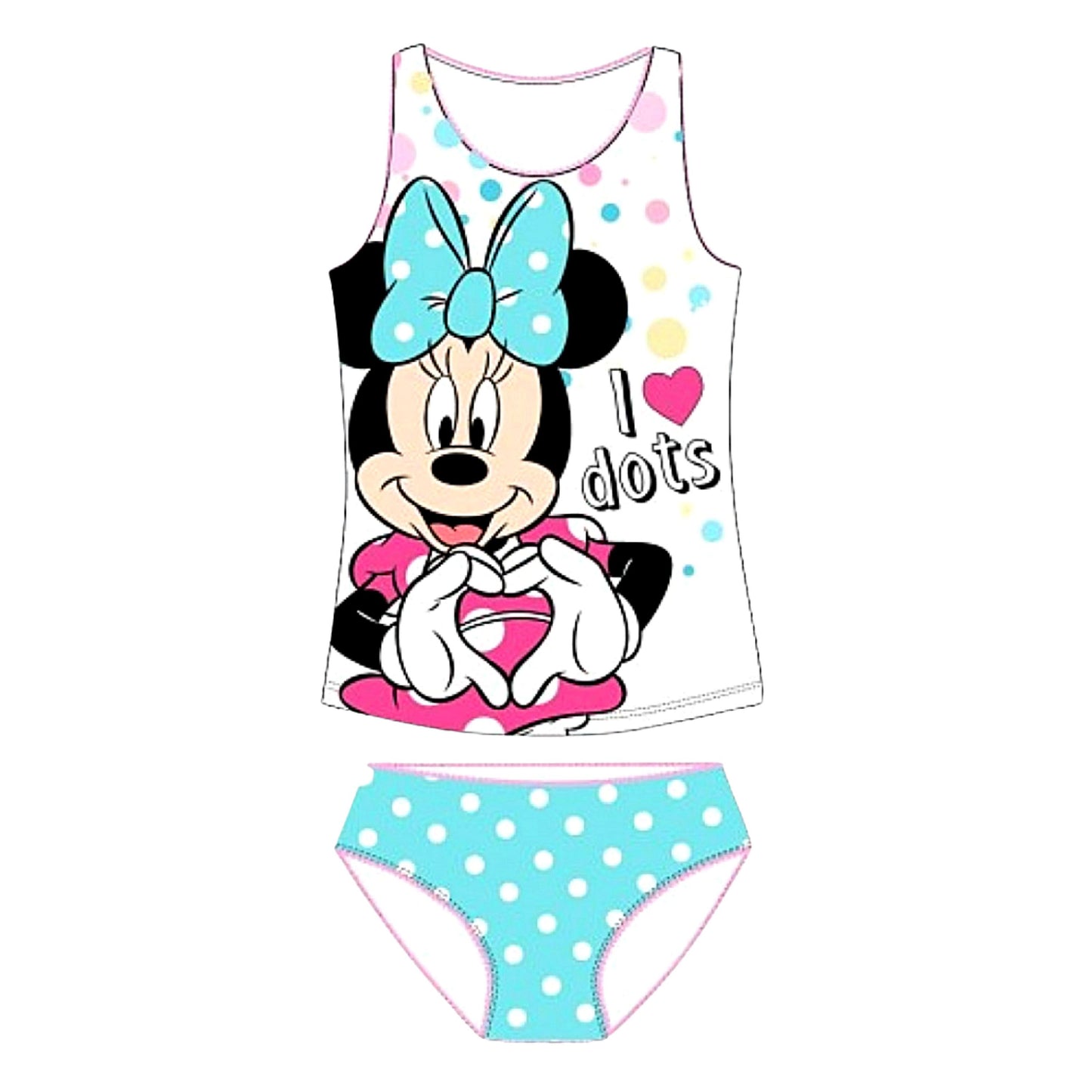 Minnie Mouse Unterwäsche Set 2-teilig