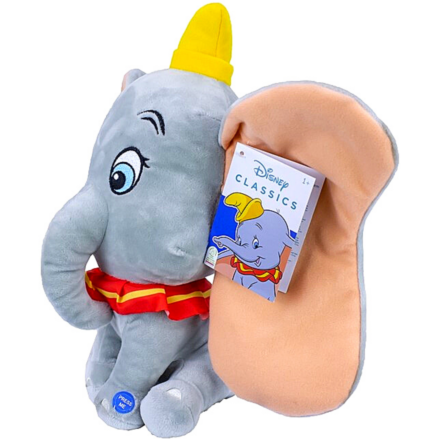 Disney Dumbo Plüsch 32 cm mit Geräuschefunktion