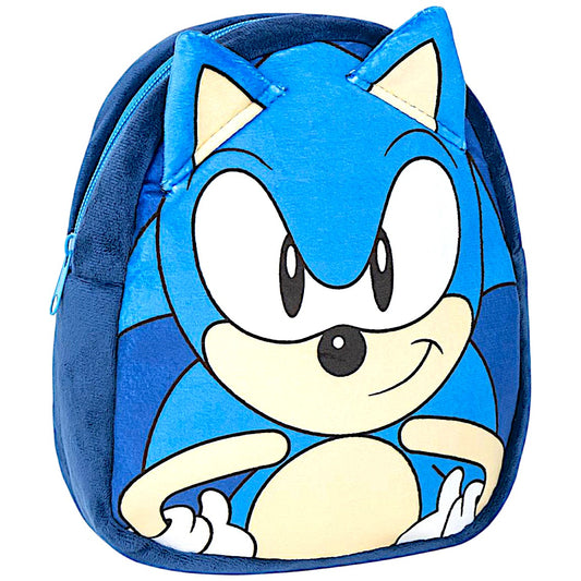 Sonic The Hedgehog Kinderrucksack 3D Plüsch 18x8x22 cm