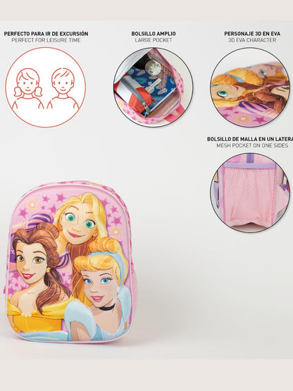 Disney Princess 3D Kinderrucksack