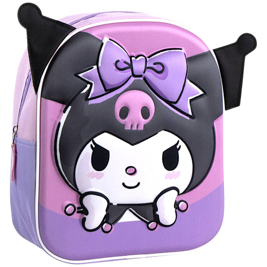 Hello Kitty Kuromi 3D Kinder-Rucksack 27x22x10 cm