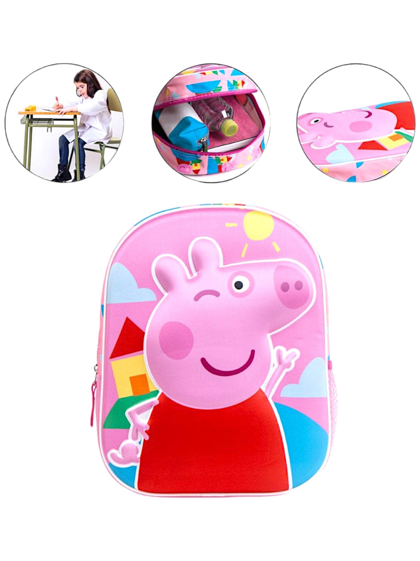 Peppa Pig 3D Kinderrucksack
