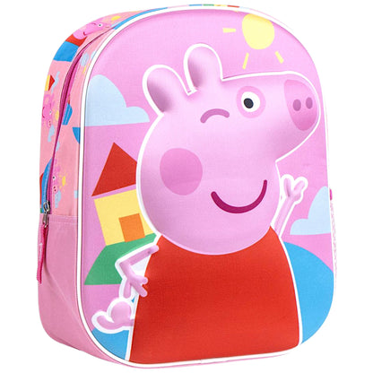 Peppa Pig 3D Kinderrucksack 31x25x10 cm