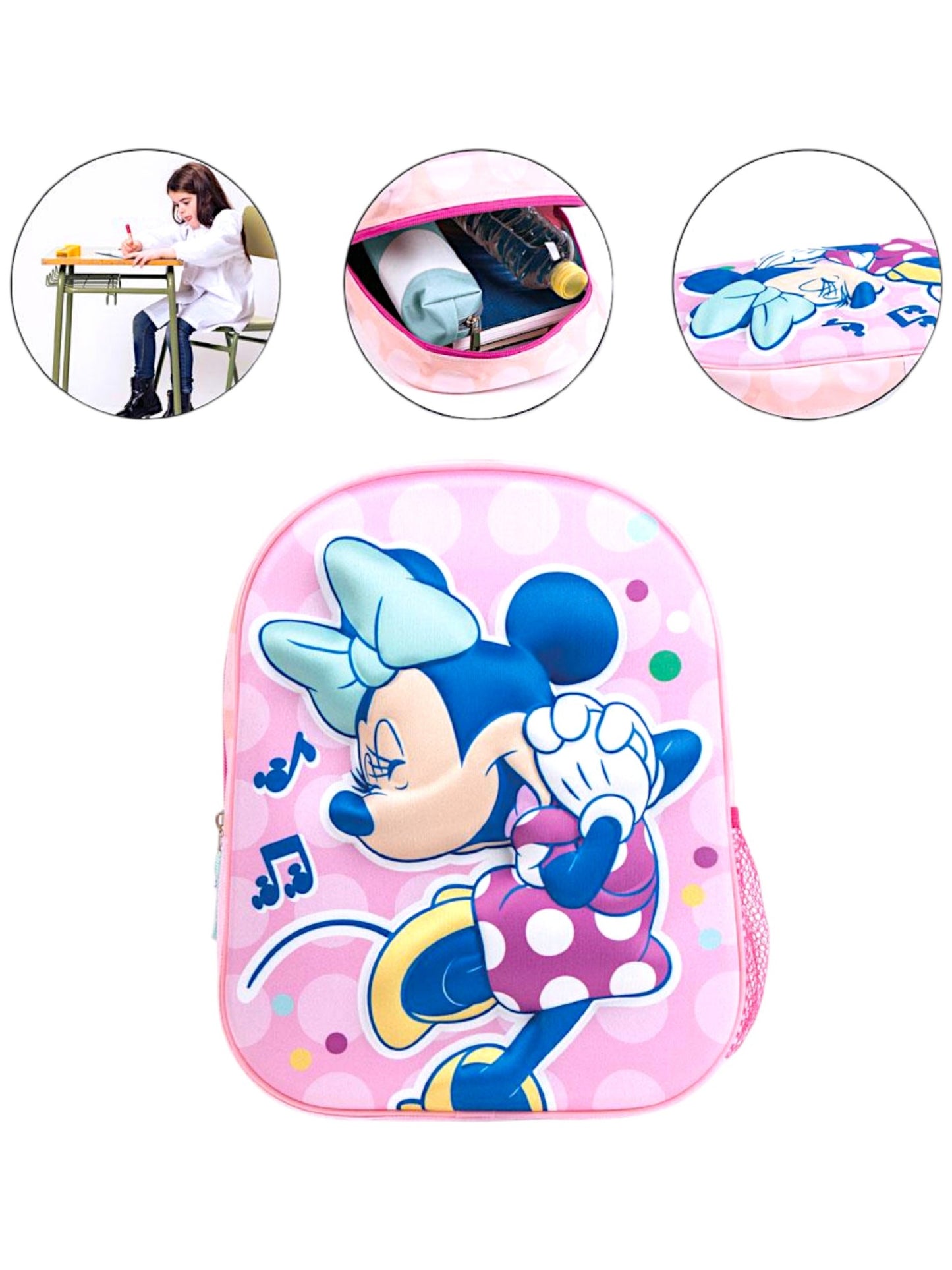Minnie Mouse 3D Kinderrucksack