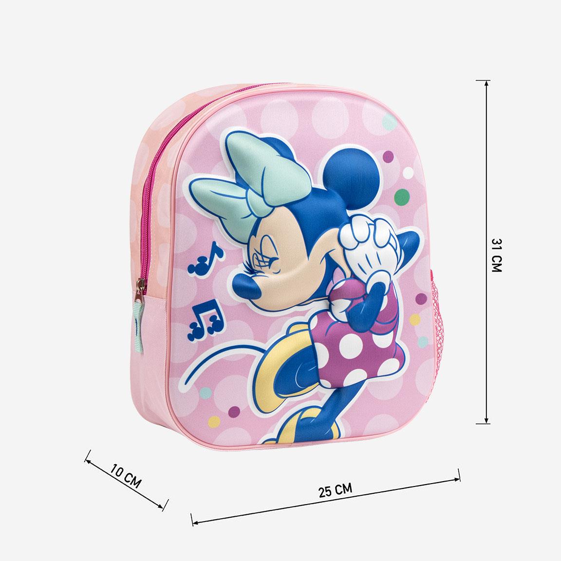 Minnie Mouse 3D Kinderrucksack 31x25x10 cm