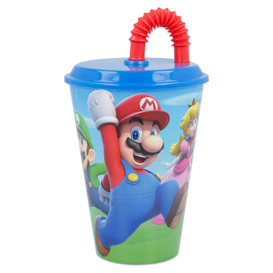 Super Mario Trinkbecher mit Deckel