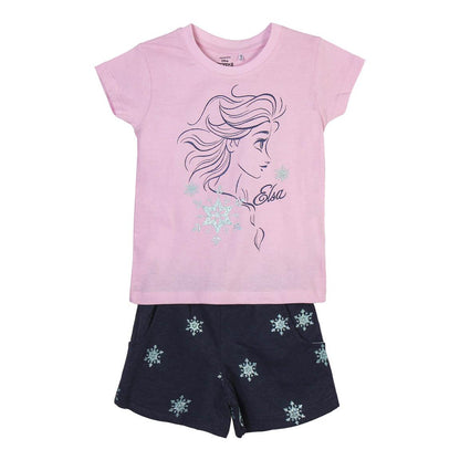 Frozen Set T-Shirt & Shorts für Mädchen