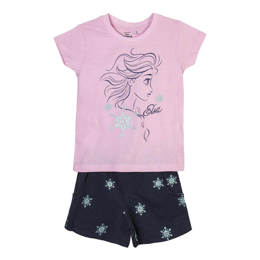Frozen Set T-Shirt & Shorts für Mädchen