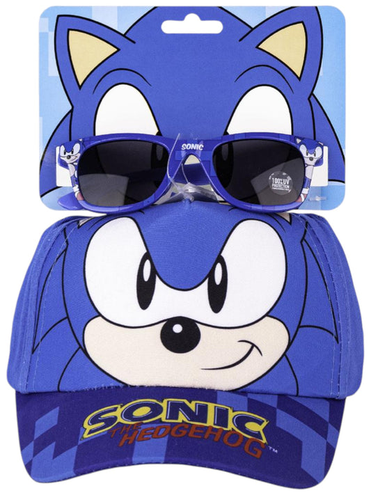 Basecap Set mit Sonnenbrille Sonic The Hedgehog