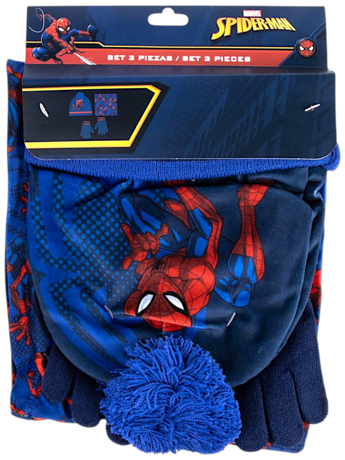 Spider-Man Winter Mütze Set