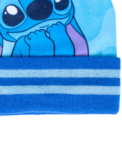 Disney Stitch Winter Mütze Set