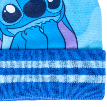 Disney Stitch Winter Mütze Set 2-teilig
