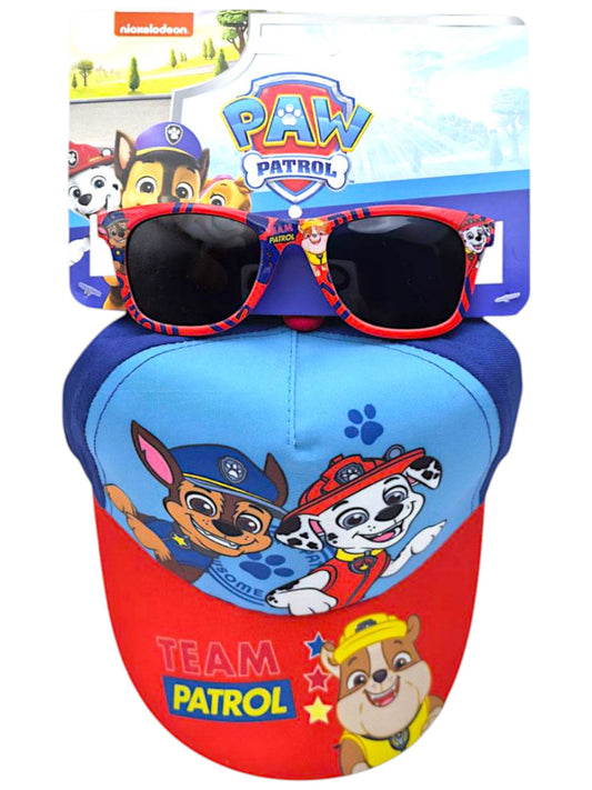 PAW Patrol Basecap Set mit Sonnenbrille
