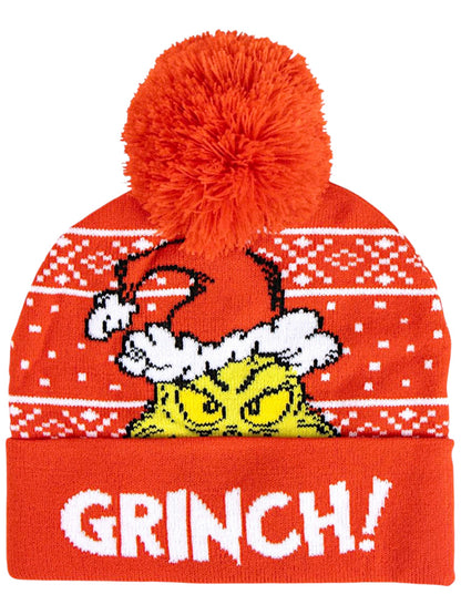 Strickmütze der Grinch