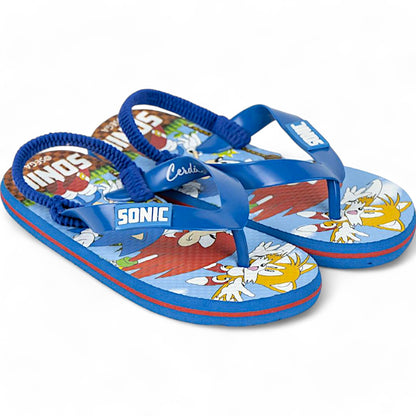 Sonic The Hedgehog Zehentrenner mit Riemchen Gr. 28 - 35